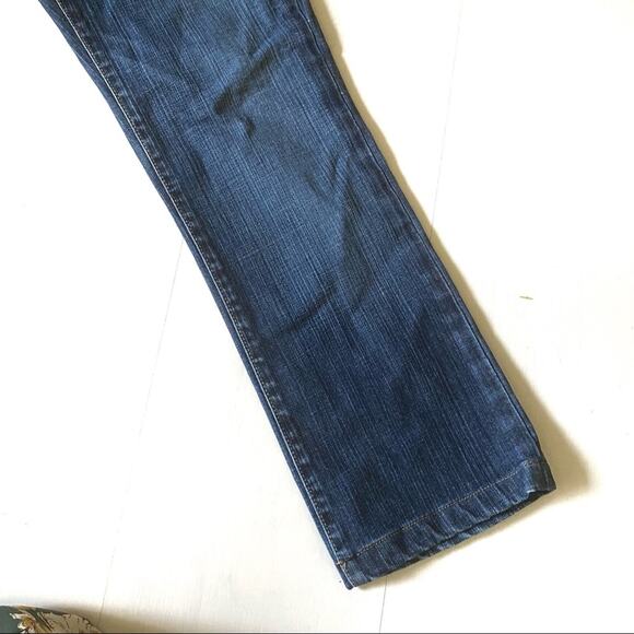 Goldsign Envy Cropped Capri Straight Leg Stretch Denim Jeans, 27 - Picture 7 of 10